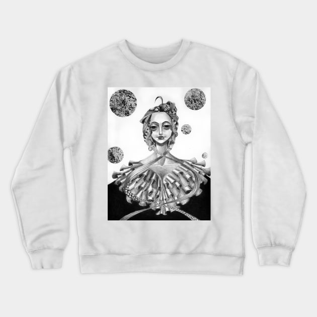 The Queen Crewneck Sweatshirt by saradaboru